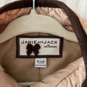 Janie and Jack baby jacket-6-12 months